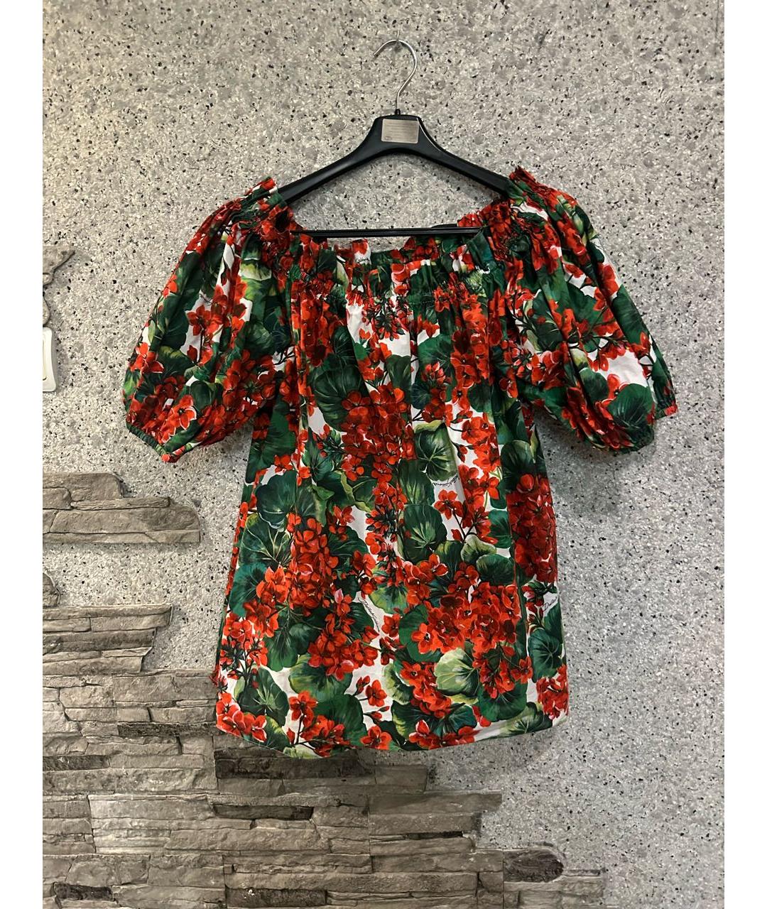 DOLCE&GABBANA Мульти рубашка, фото 5