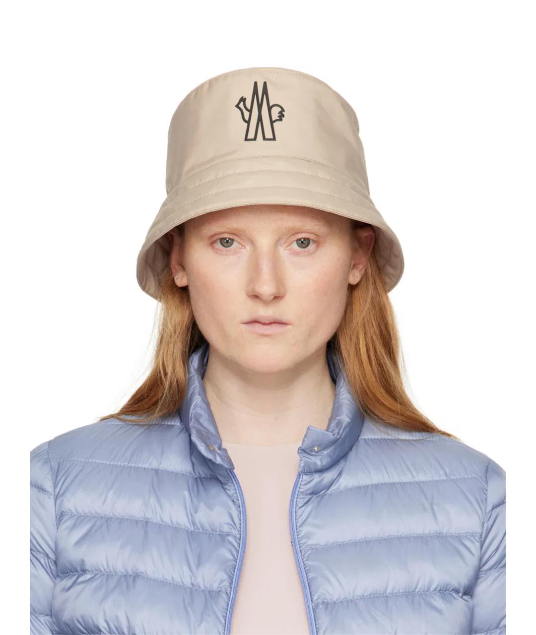 MONCLER Бежевая панама, фото 5
