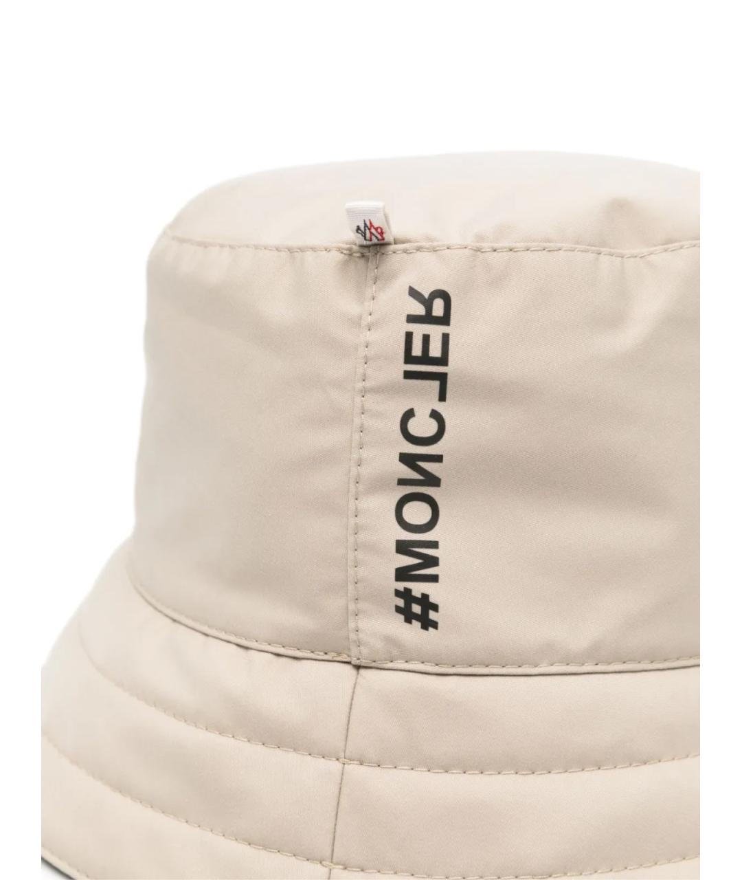 MONCLER Бежевая панама, фото 4