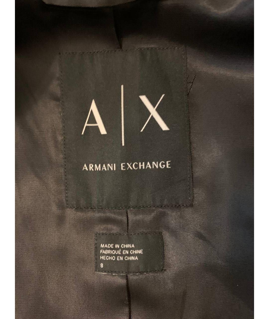 ARMANI EXCHANGE Серый полиэстеровый костюм с брюками, фото 3
