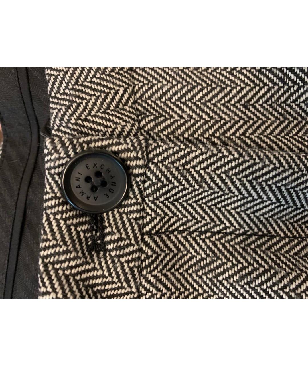 ARMANI EXCHANGE Серый полиэстеровый костюм с брюками, фото 4