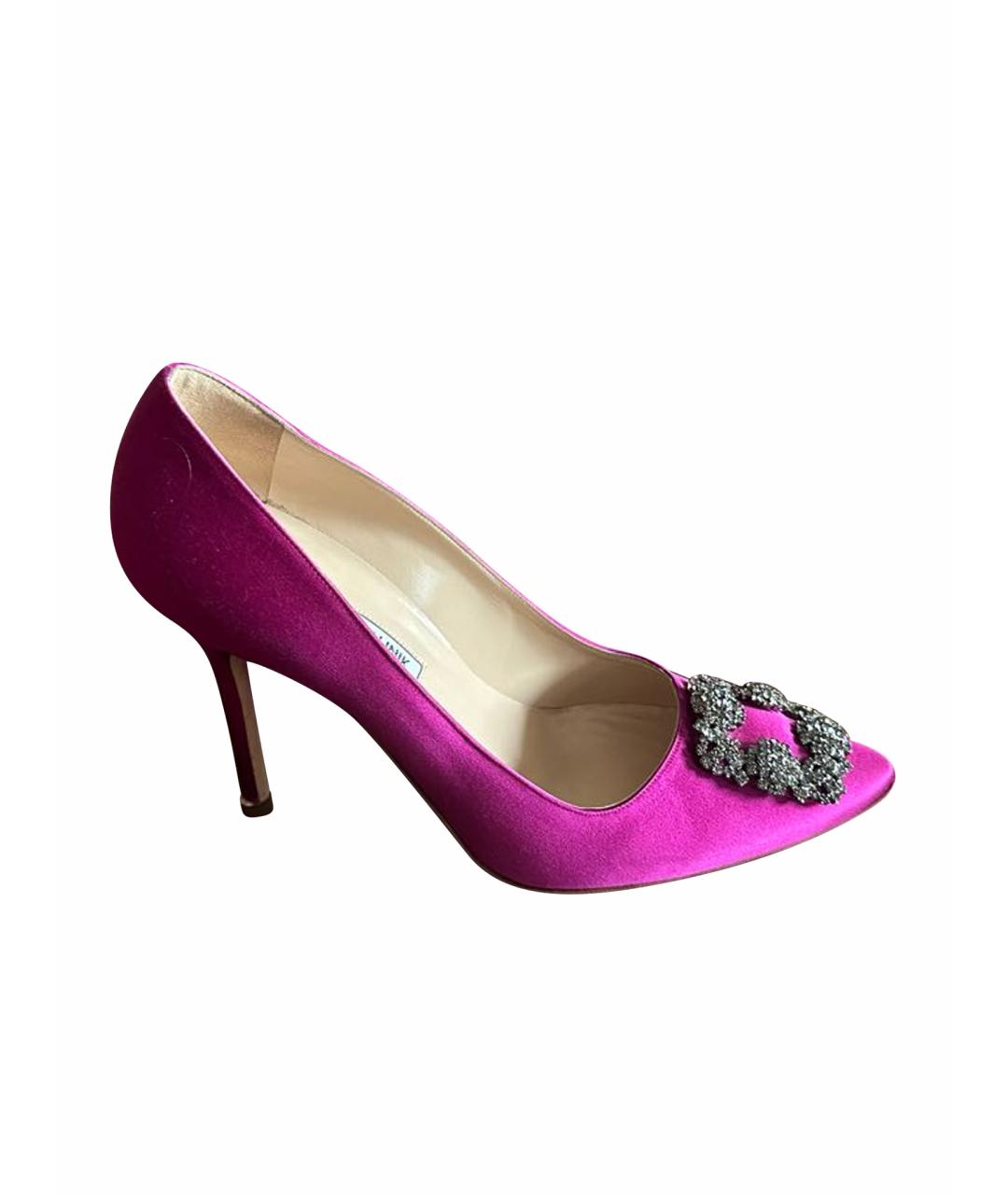 MANOLO BLAHNIK Фиолетовые туфли, фото 1
