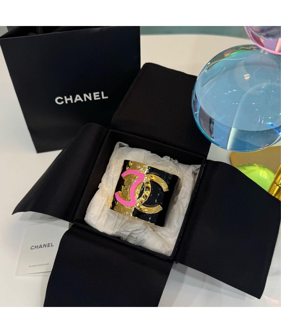CHANEL Золотой браслет, фото 5
