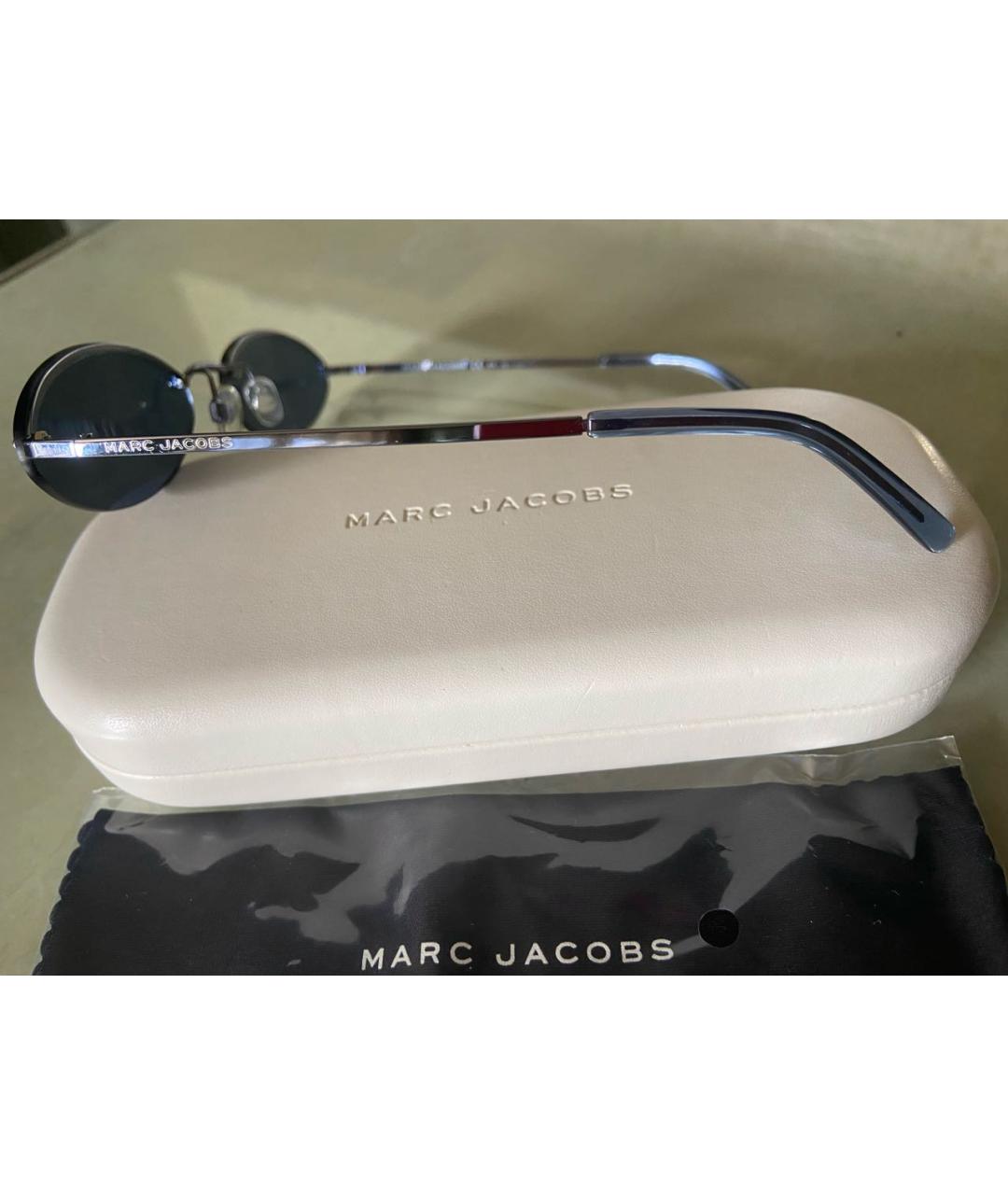 MARC JACOBS Темно-синие металлические солнцезащитные очки, фото 6