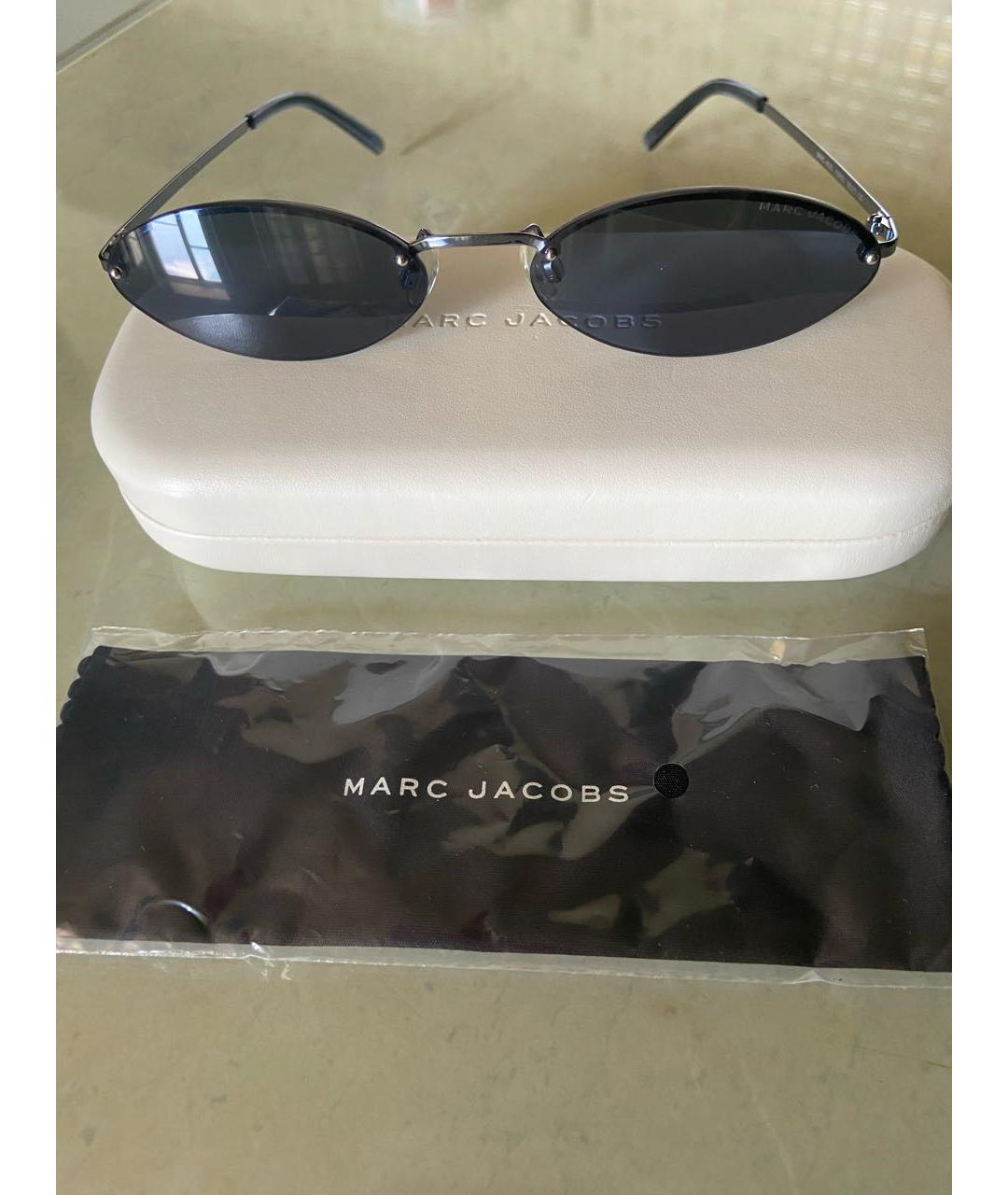 MARC JACOBS Темно-синие металлические солнцезащитные очки, фото 2