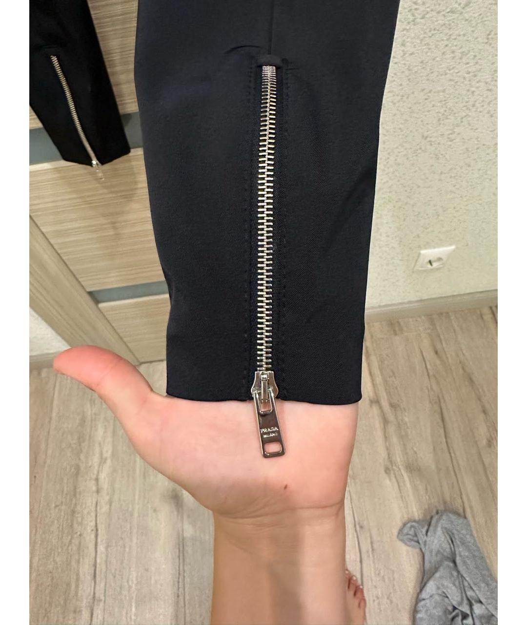 PRADA Черные брюки узкие, фото 5