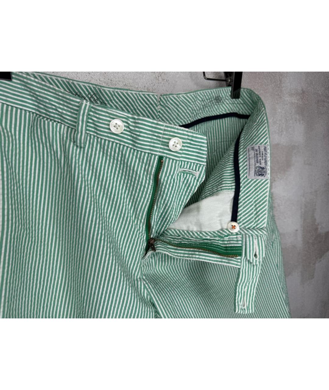 POLO RALPH LAUREN Зеленые хлопковые шорты, фото 3