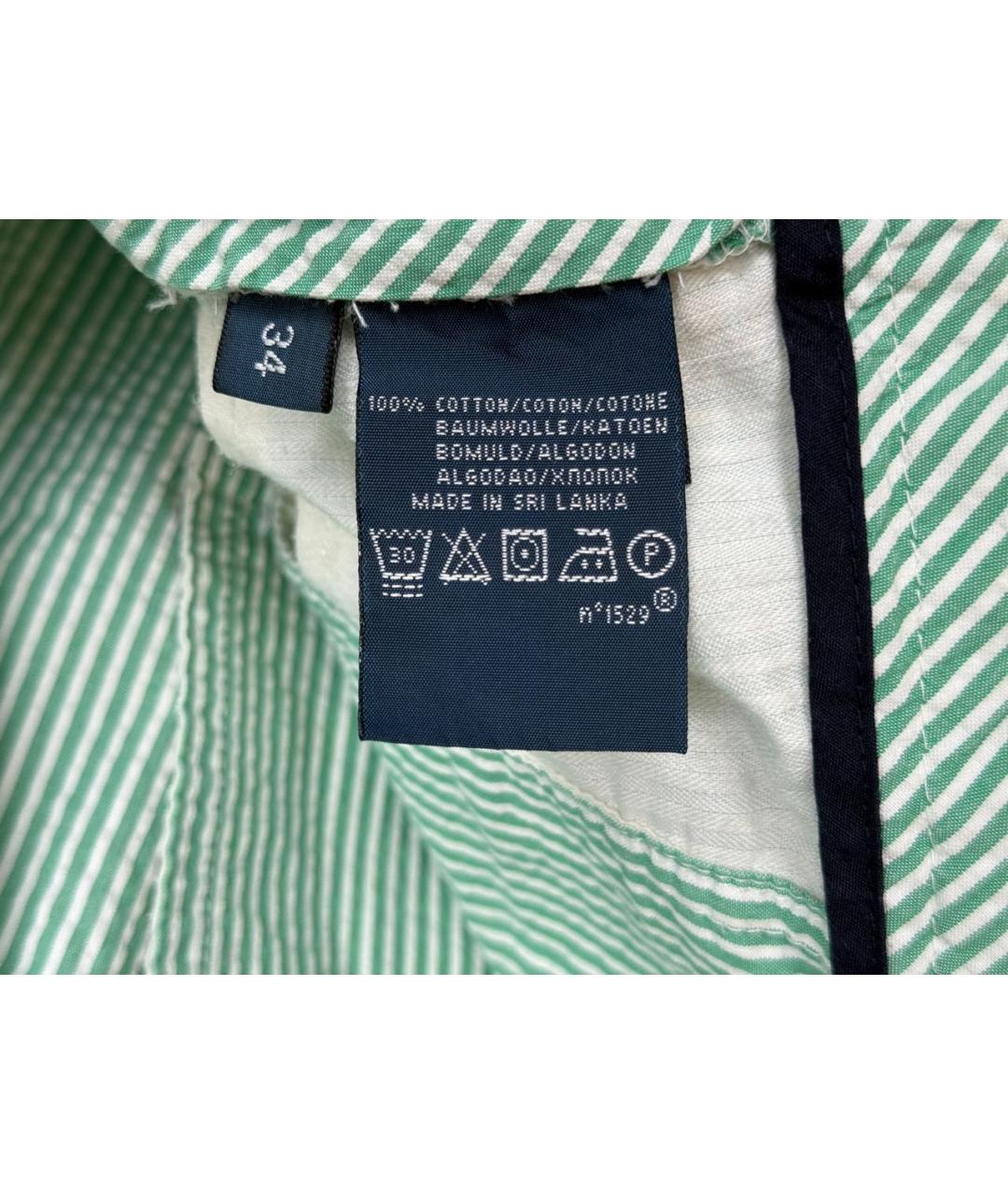 POLO RALPH LAUREN Зеленые хлопковые шорты, фото 6