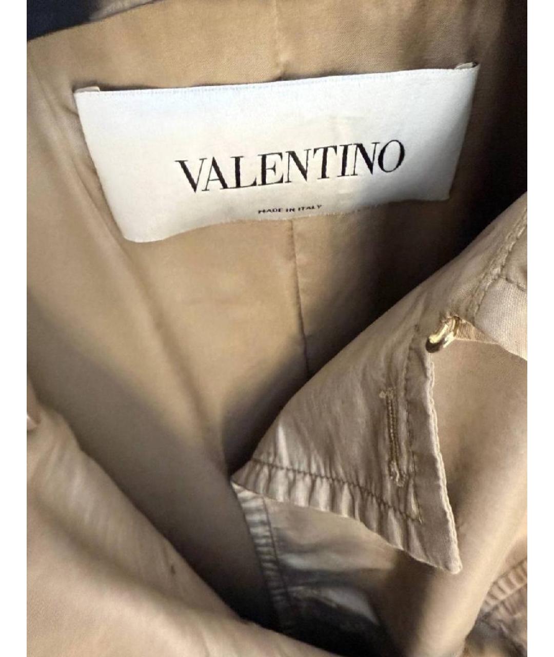 VALENTINO Бежевый тренч/плащ, фото 3