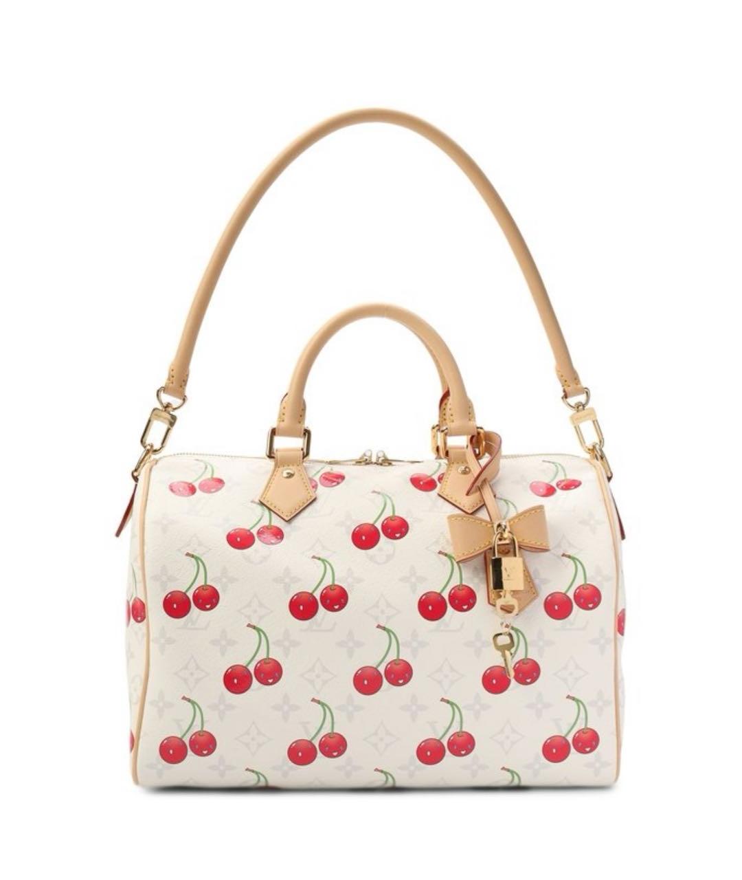 LOUIS VUITTON Белая сумка с короткими ручками, фото 4