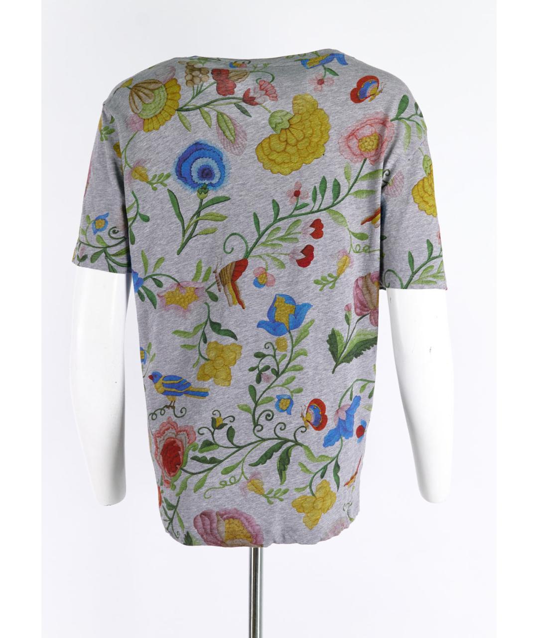 GUCCI Мульти хлопковая футболка, фото 2