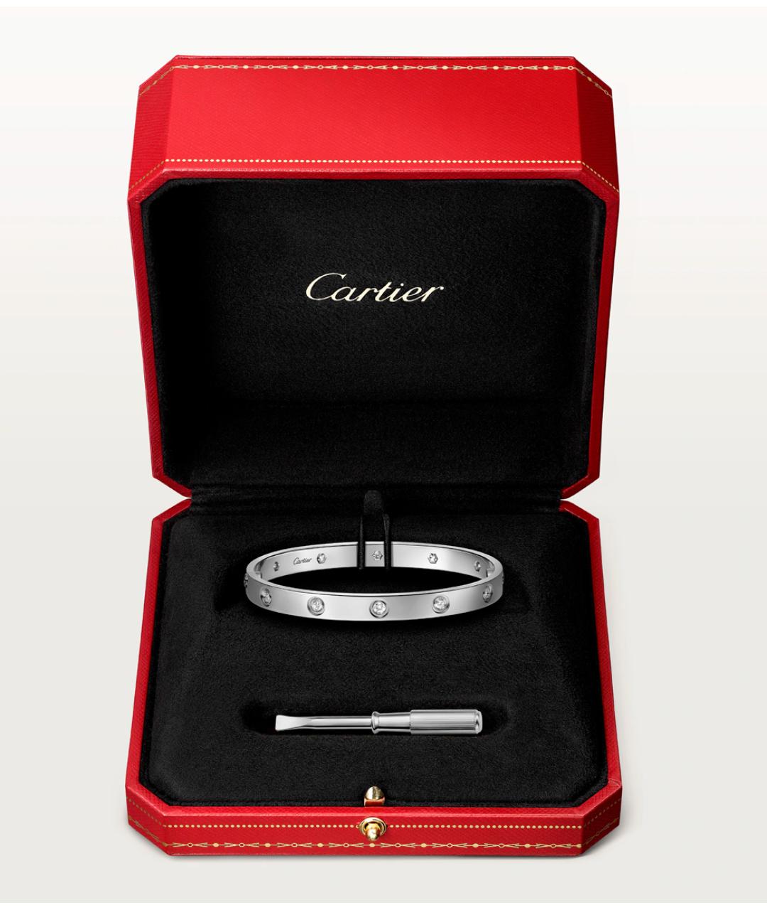 CARTIER Браслет из белого золота, фото 3