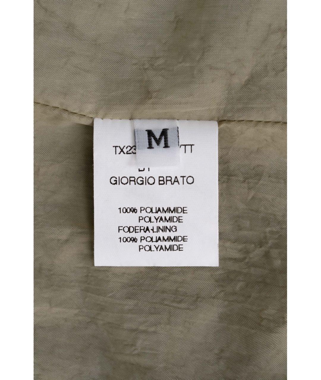 GIORGIO BRATO Черная полиамидовая куртка, фото 5