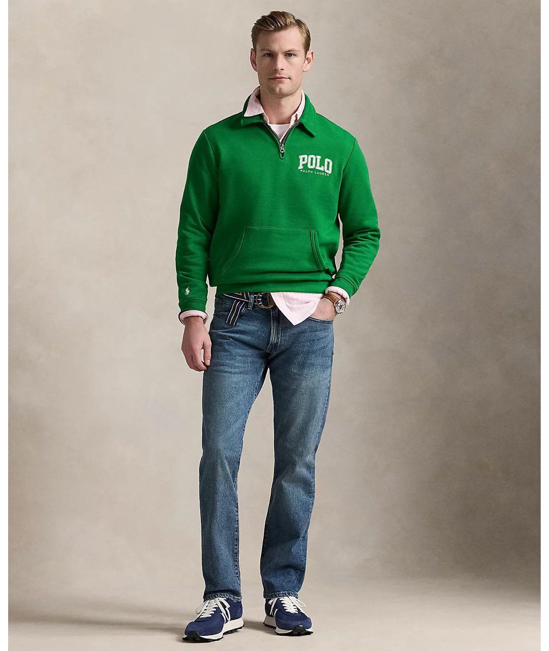 POLO RALPH LAUREN Зеленые поло с коротким рукавом, фото 2