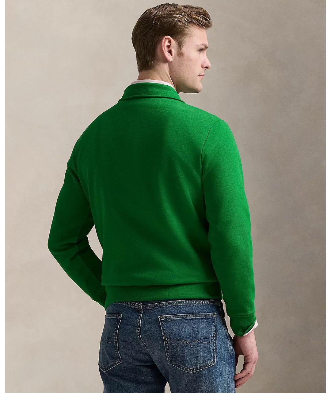 POLO RALPH LAUREN Зеленые поло с коротким рукавом, фото 4