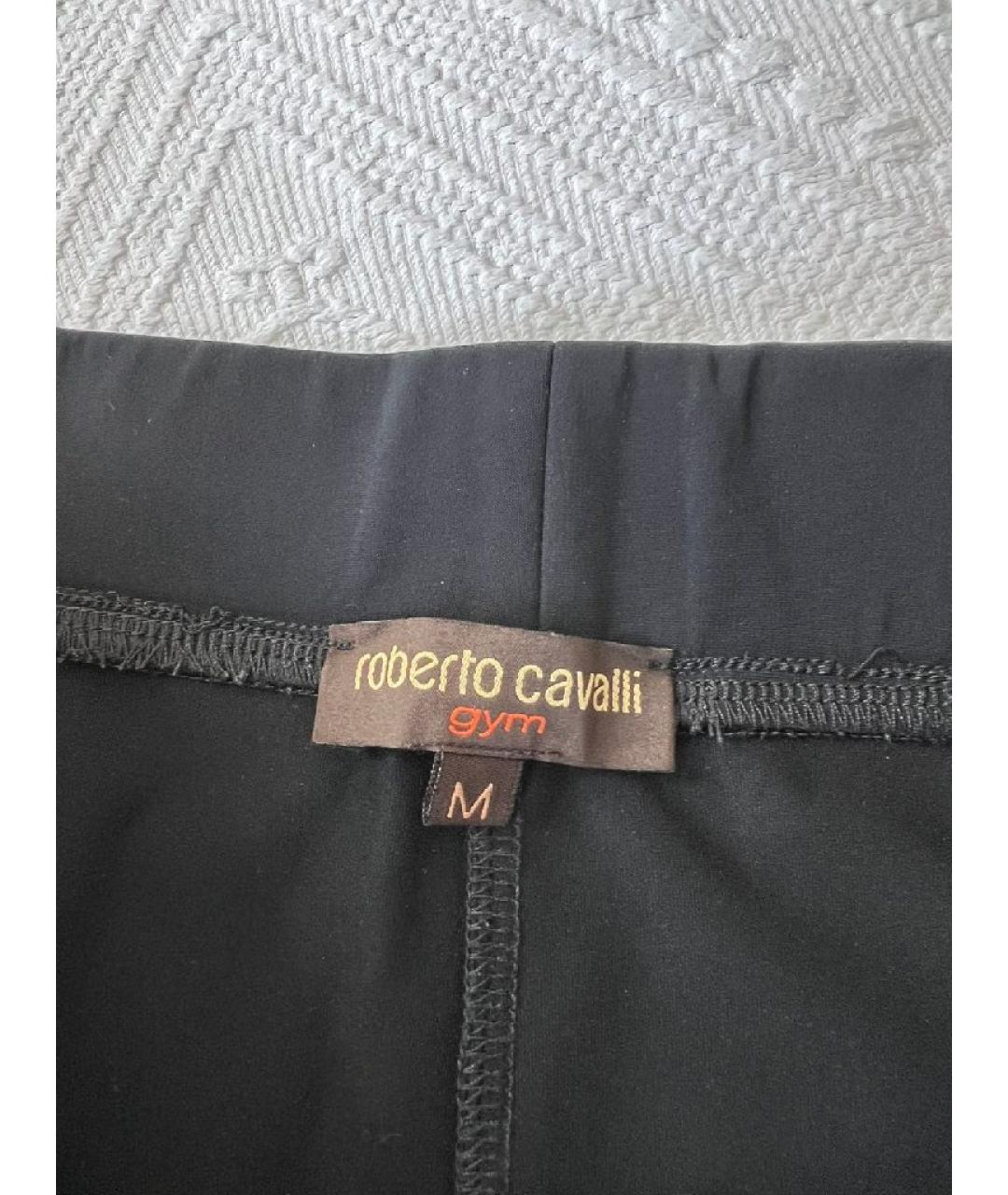 ROBERTO CAVALLI Темно-синий полиамидовый спортивный костюм, фото 4