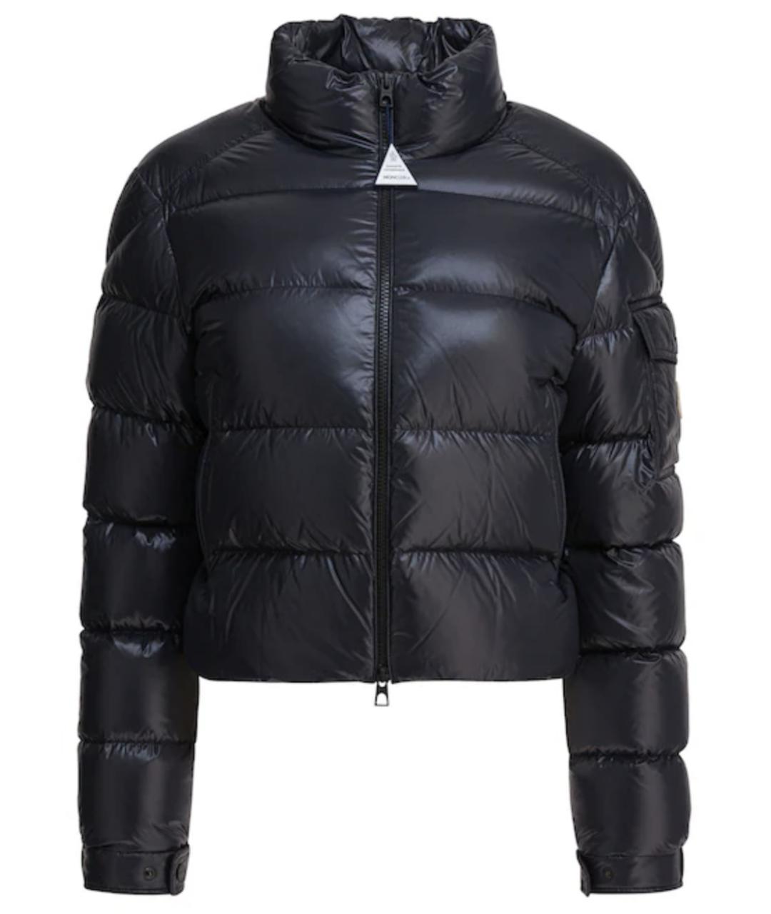 MONCLER Черная полиамидовая куртка, фото 1