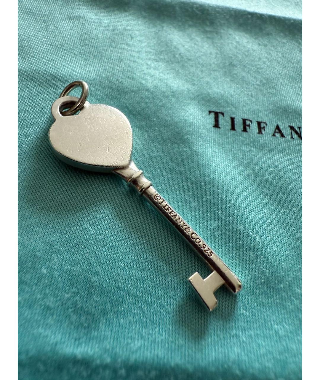TIFFANY&CO Серебряная серебряная подвеска, фото 4