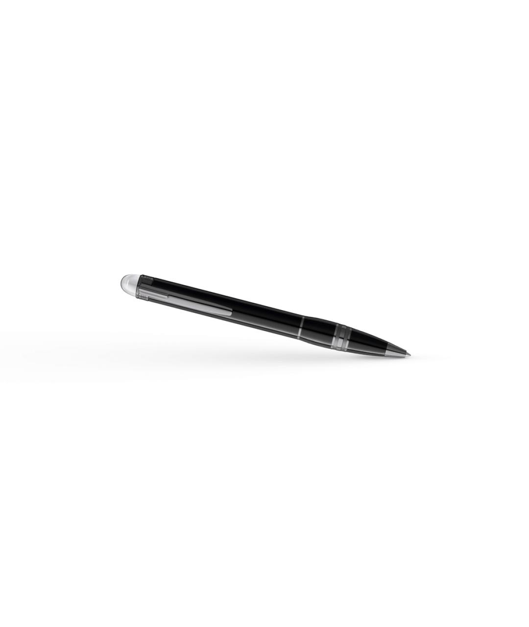 MONTBLANC Черная пластиковая шариковая ручка, фото 3