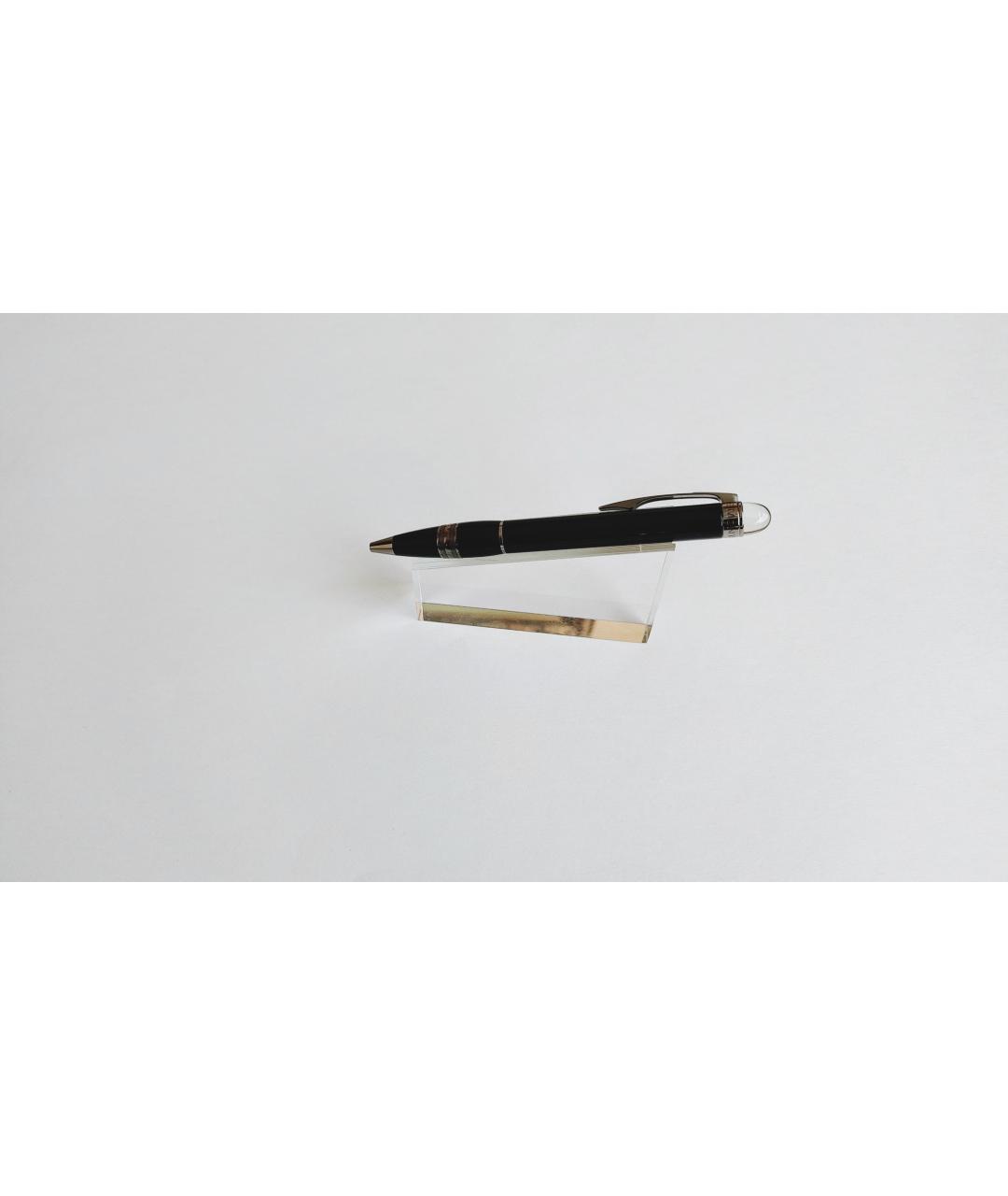 MONTBLANC Черная пластиковая шариковая ручка, фото 9