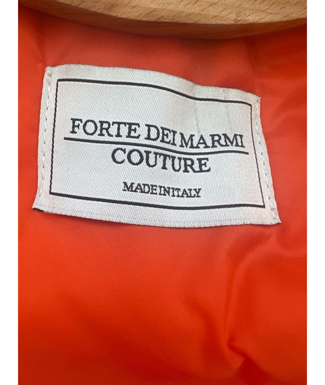FORTE COUTURE Хаки полиэстеровая парка, фото 4