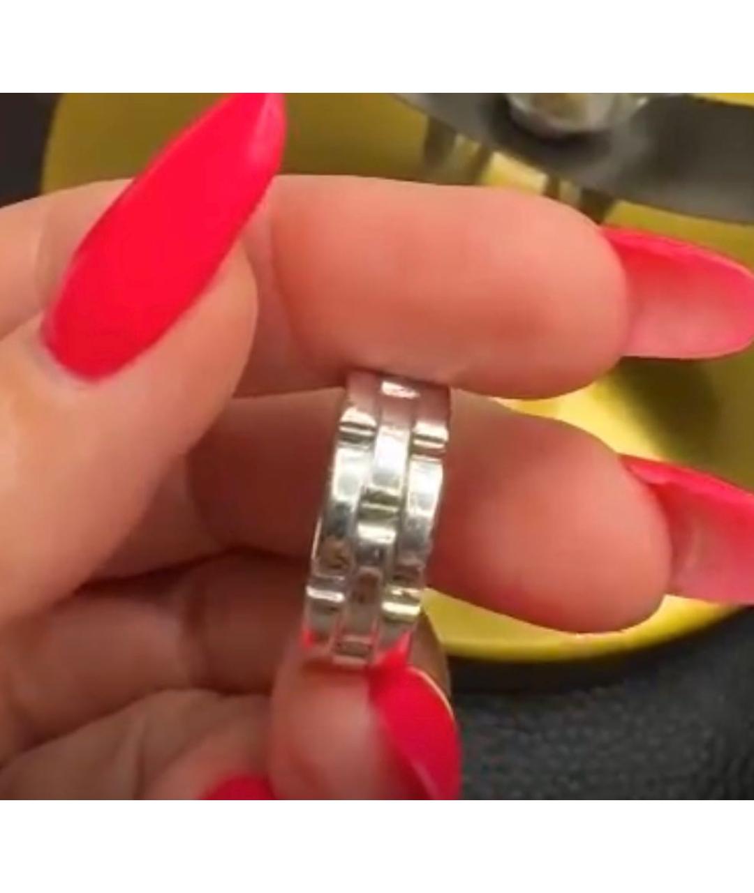 CARTIER Серебряное кольцо из белого золота, фото 4