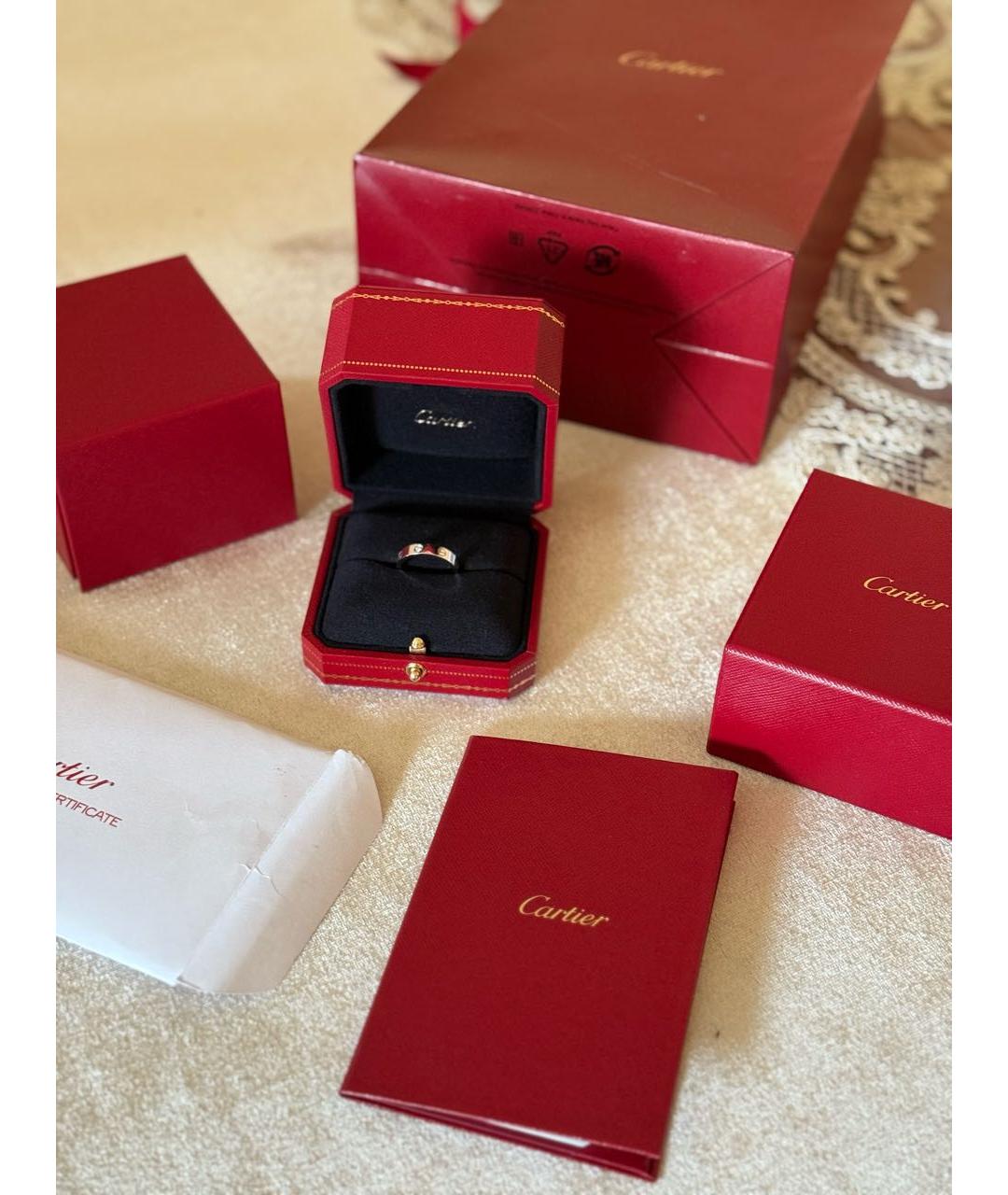 CARTIER Кольцо из белого золота, фото 4