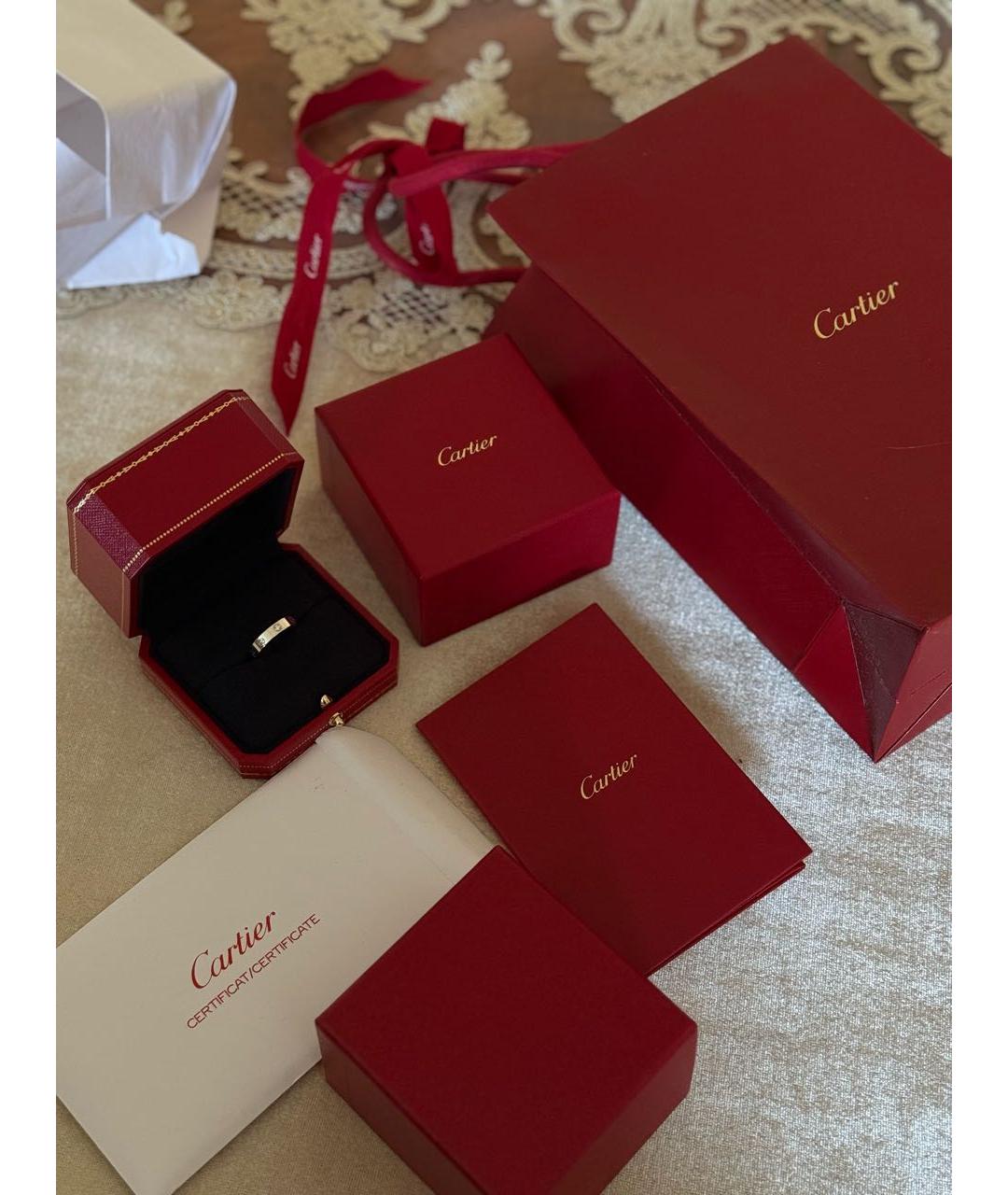 CARTIER Кольцо из белого золота, фото 3