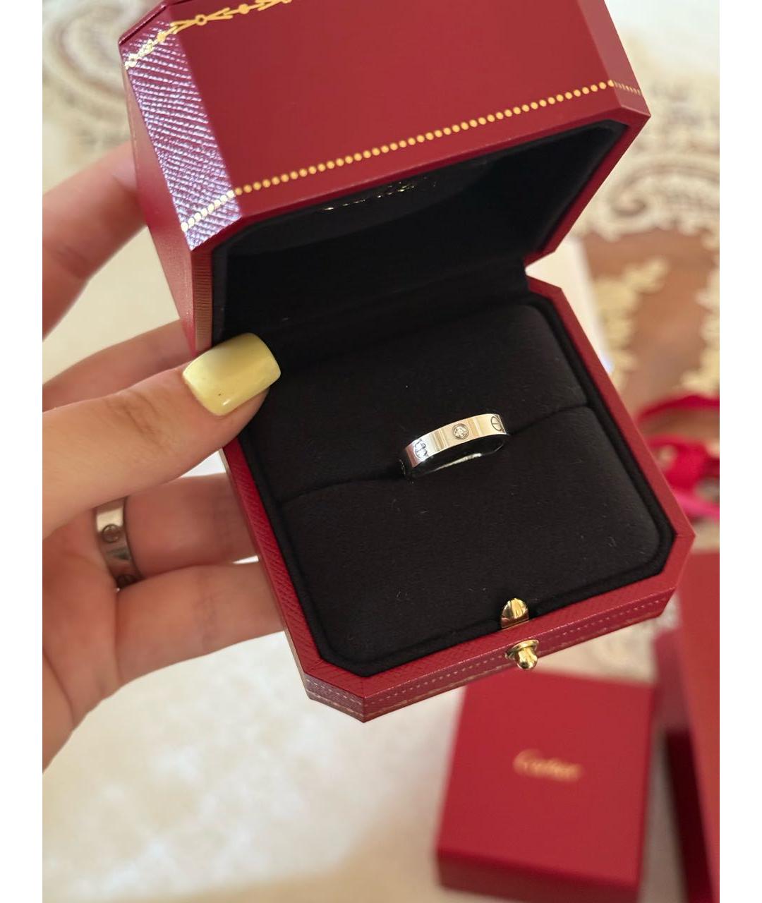 CARTIER Кольцо из белого золота, фото 7