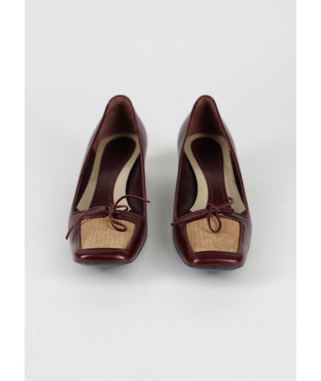 MARC JACOBS Фиолетовые кожаные туфли, фото 3