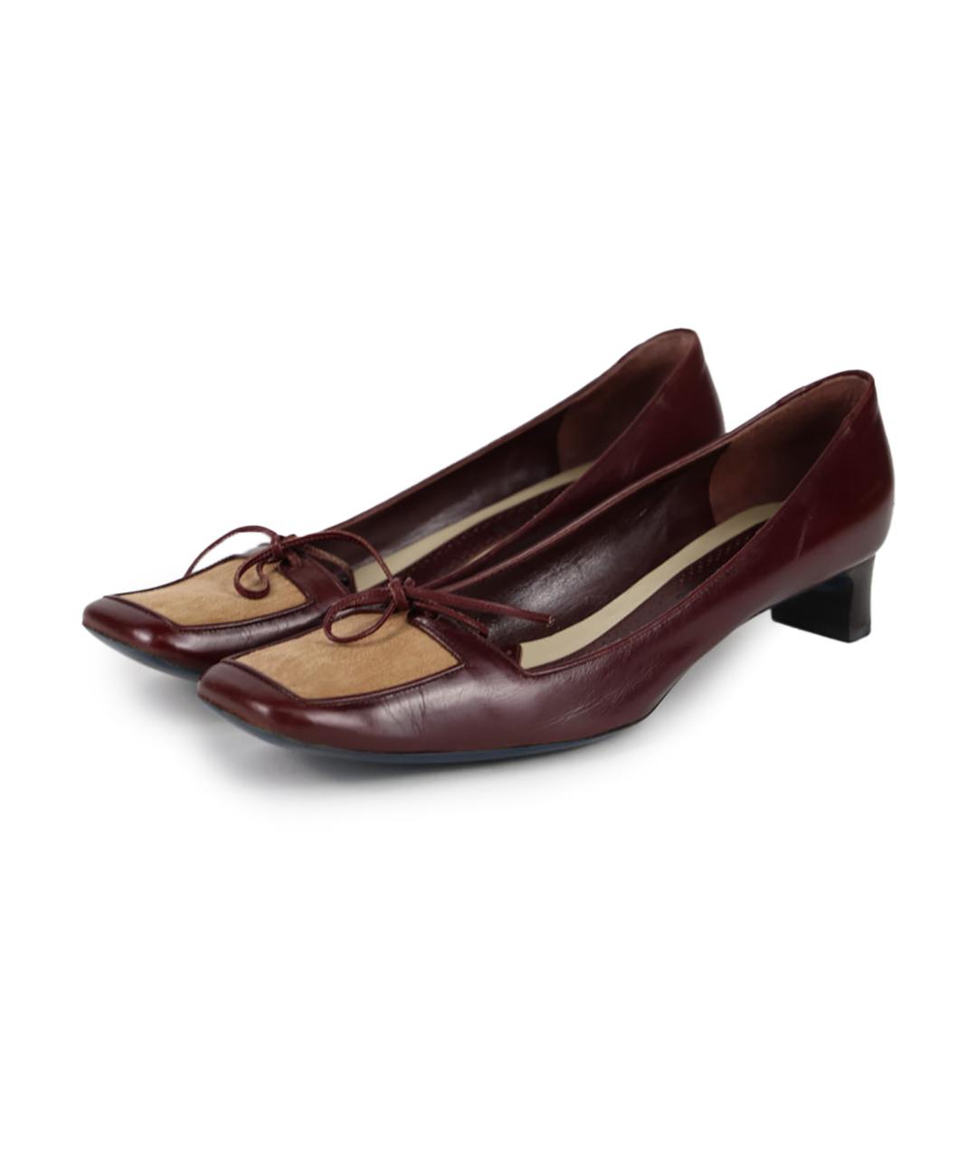 MARC JACOBS Фиолетовые кожаные туфли, фото 2