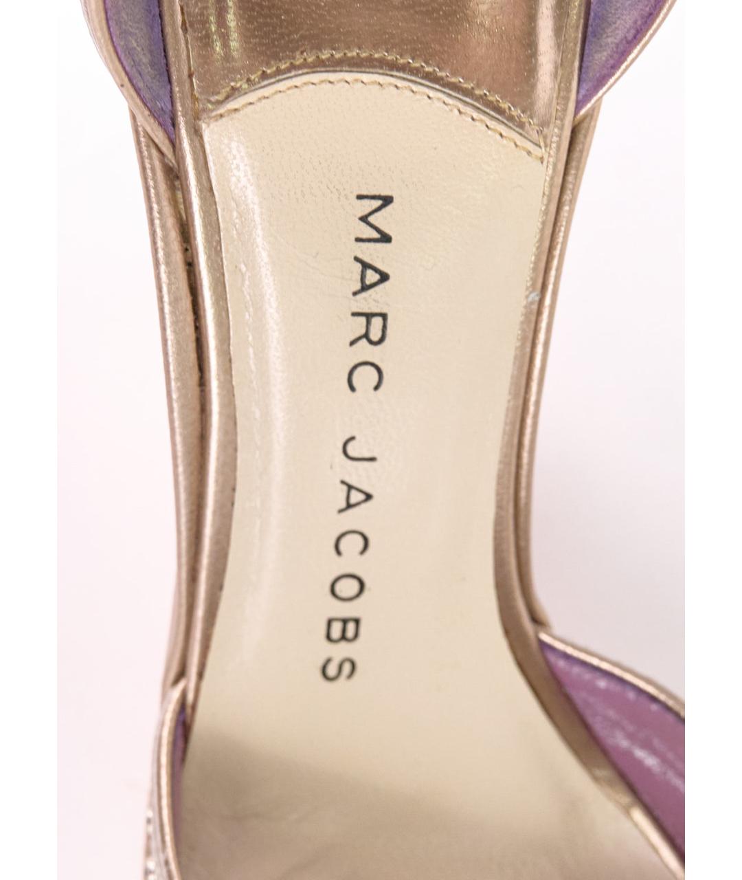 MARC JACOBS Серые текстильные туфли, фото 6