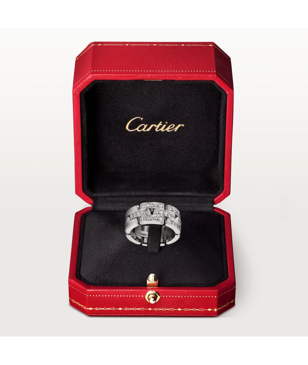 CARTIER Кольцо из белого золота, фото 2