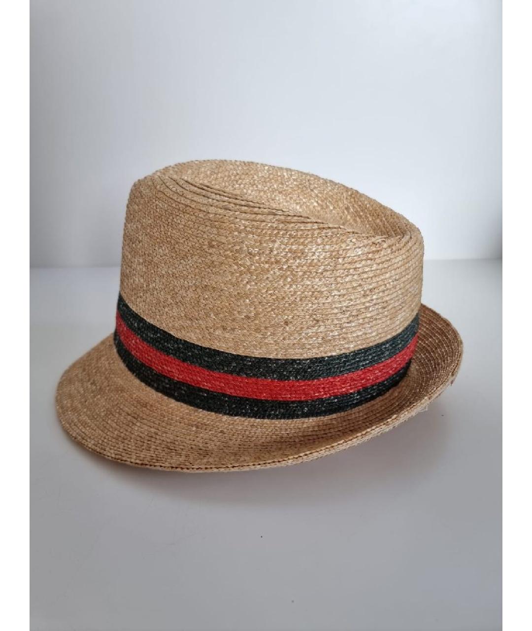 GUCCI Коричневая шляпа, фото 10