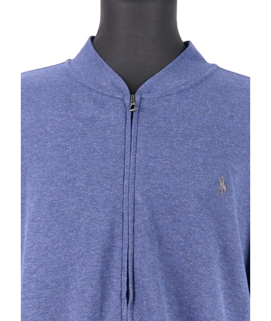 POLO RALPH LAUREN Синий хлопковый джемпер / свитер, фото 3