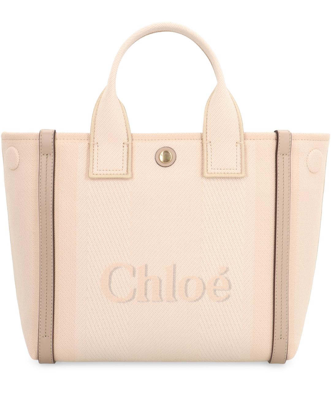 CHLOE Бежевая сумка тоут, фото 1
