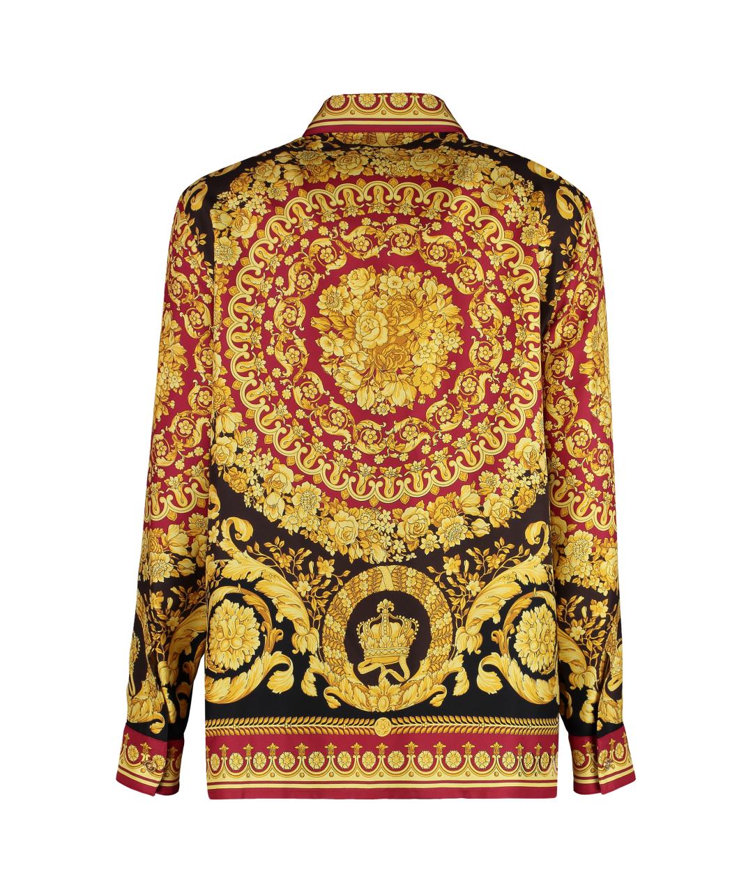 VERSACE Мульти шелковая рубашка, фото 2