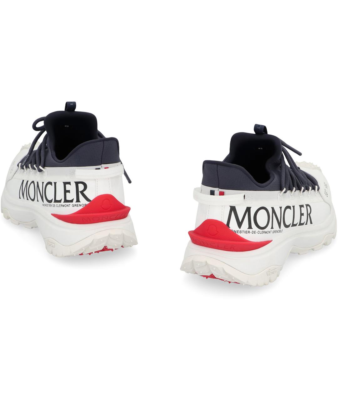 MONCLER Мульти синтетические низкие кроссовки / кеды, фото 3