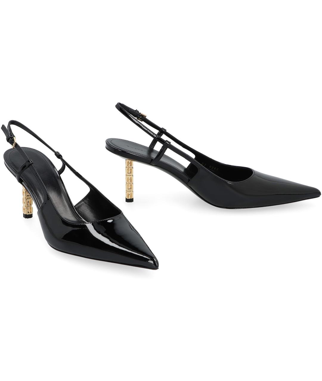 GIVENCHY Черные туфли из лакированной кожи, фото 3