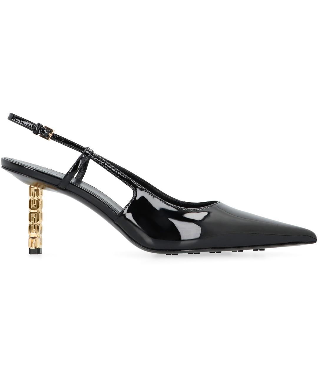 GIVENCHY Черные туфли из лакированной кожи, фото 2