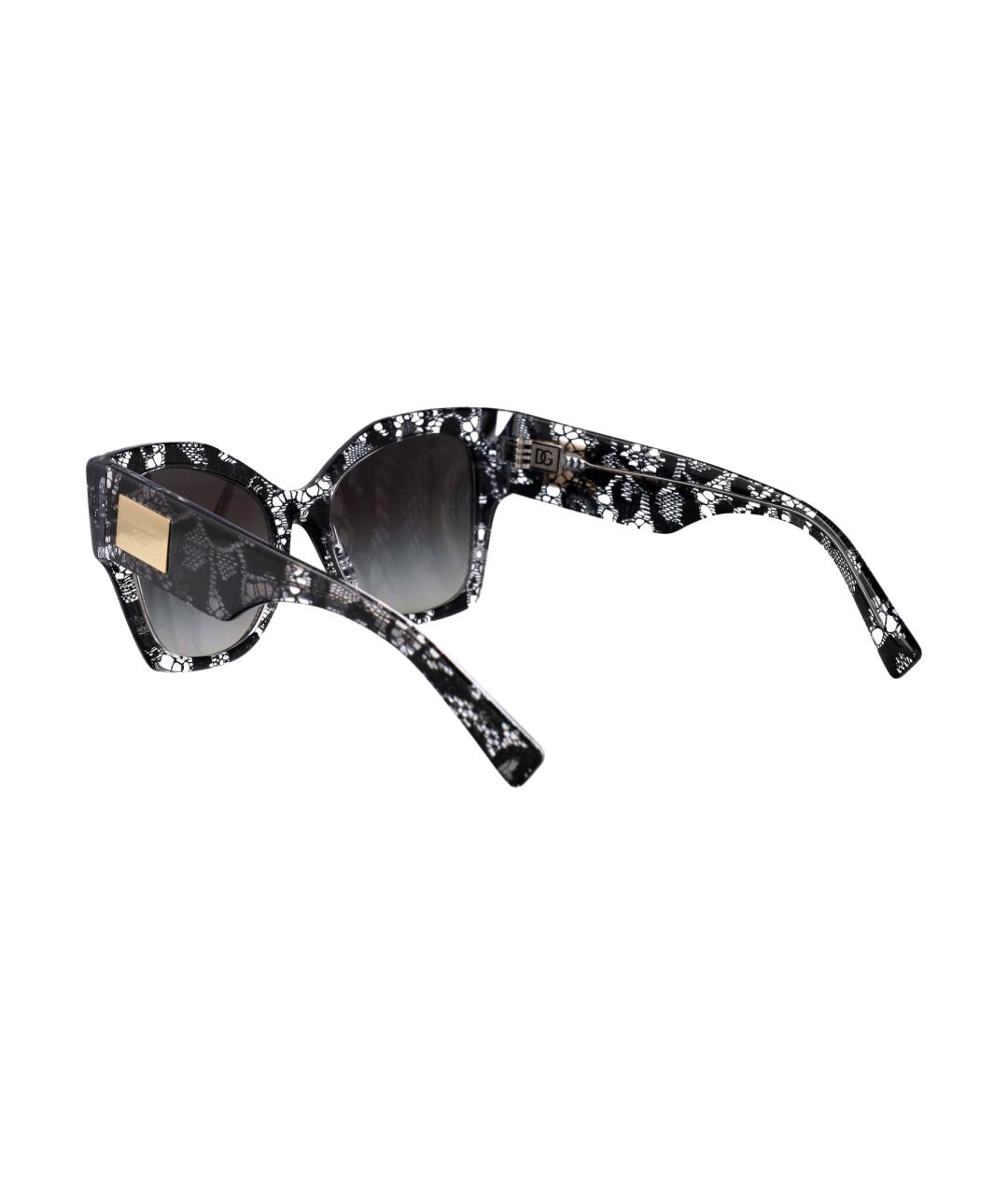 DOLCE&GABBANA Черные солнцезащитные очки, фото 4