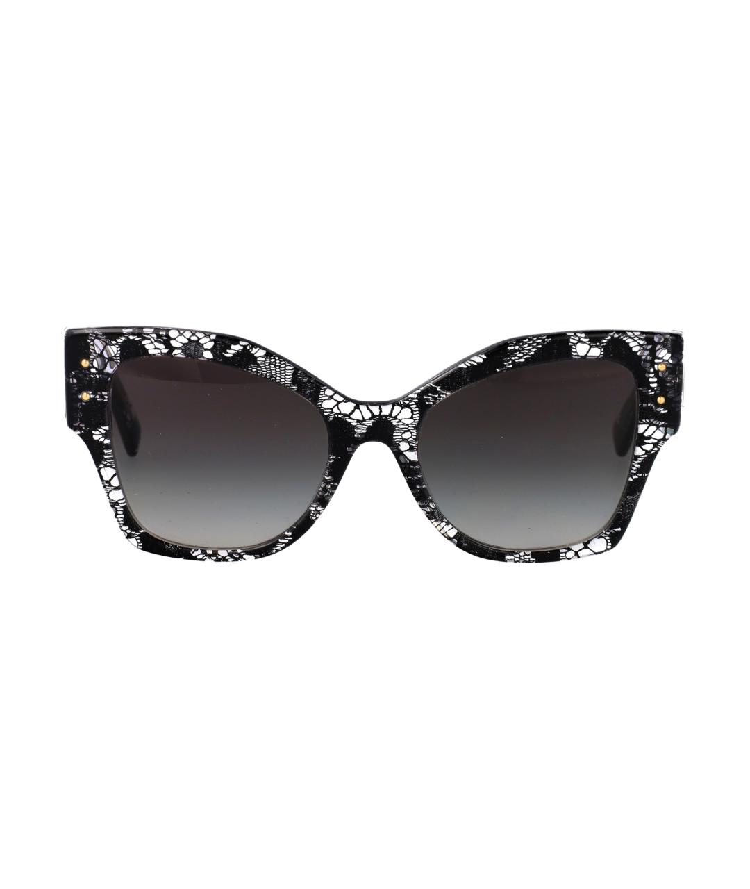 DOLCE&GABBANA Черные солнцезащитные очки, фото 1