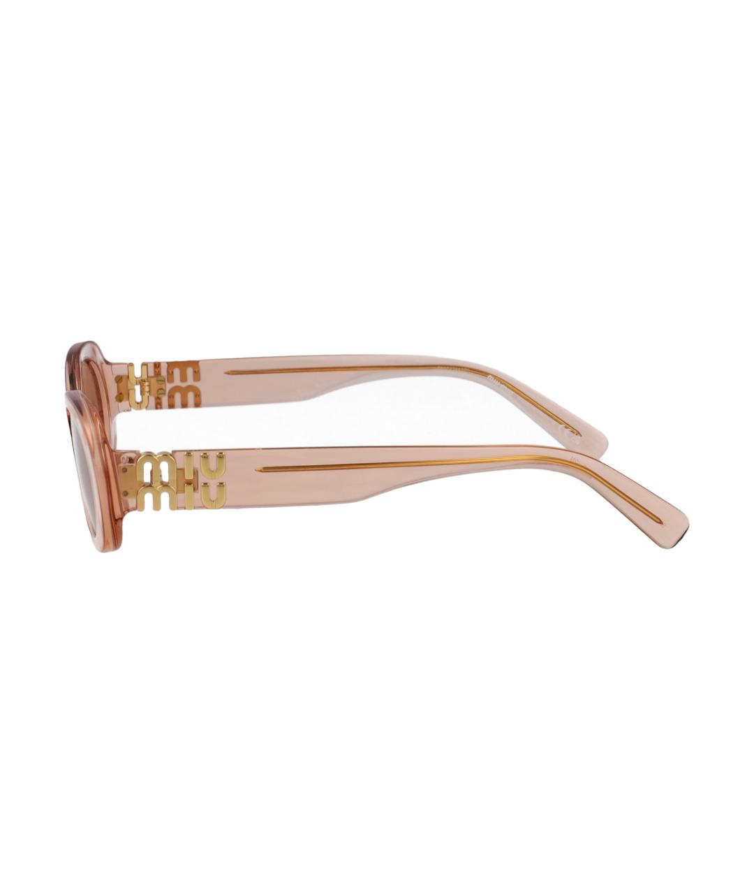 MIU MIU Мульти пластиковые солнцезащитные очки, фото 3