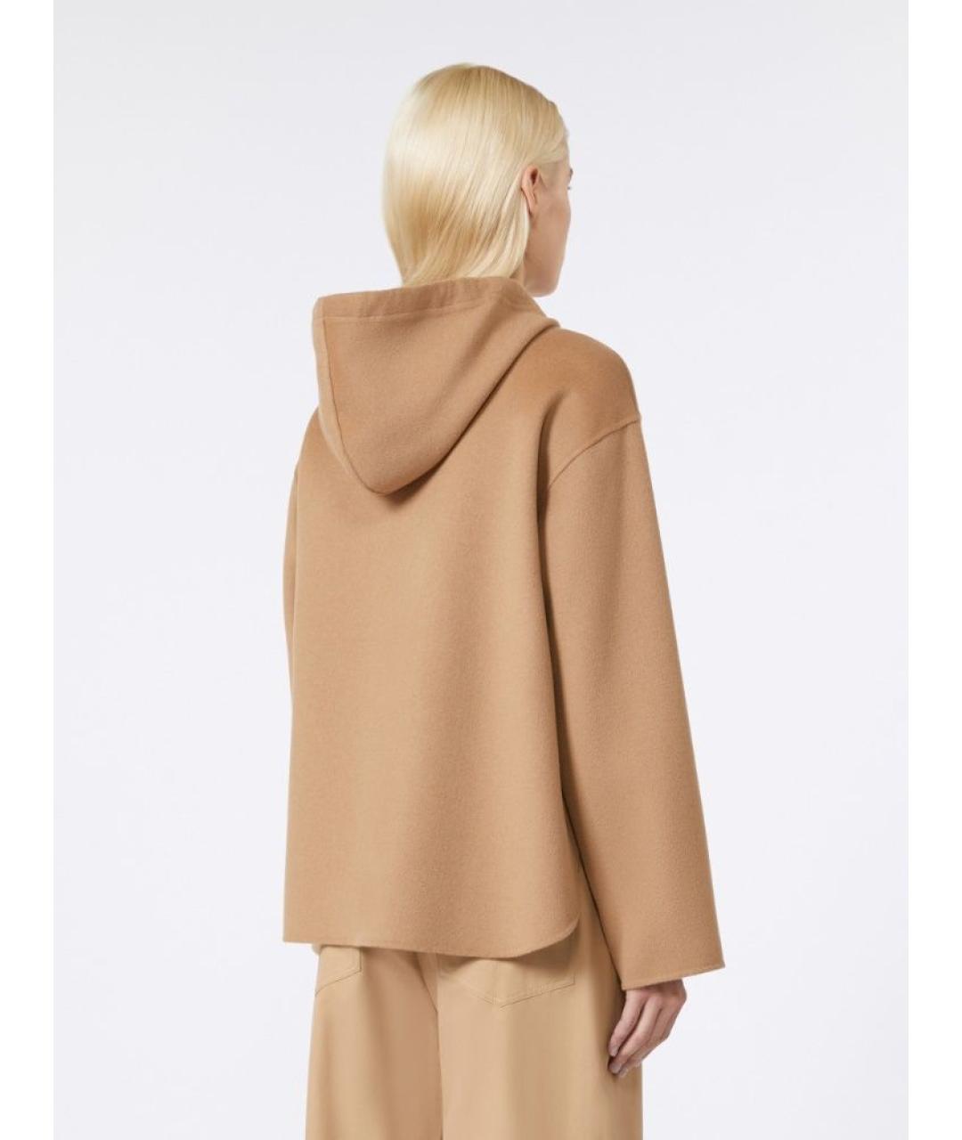 MAX MARA STUDIO Бежевая шерстяная куртка, фото 3