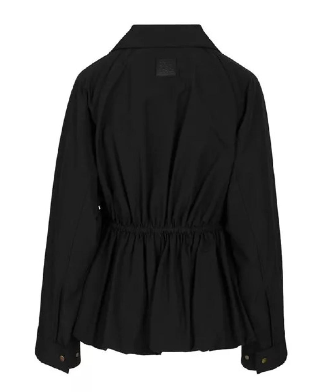 LOEWE Черная хлопковая куртка, фото 2