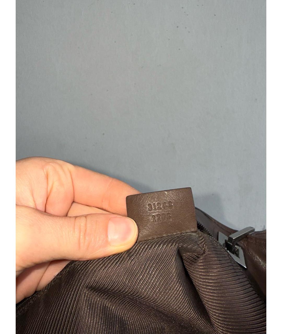 GUCCI Коричневая сумка тоут, фото 8