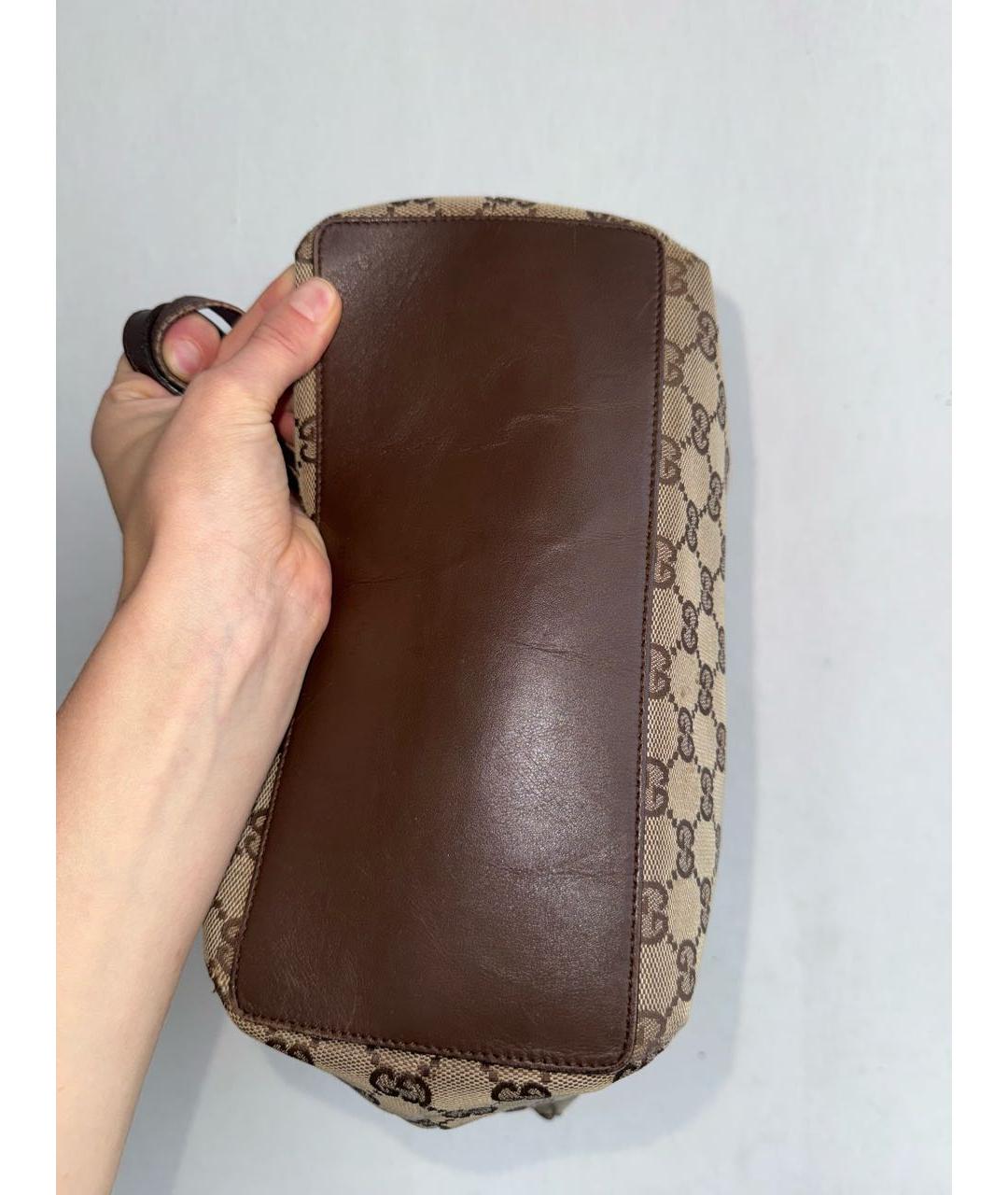 GUCCI Коричневая сумка тоут, фото 6