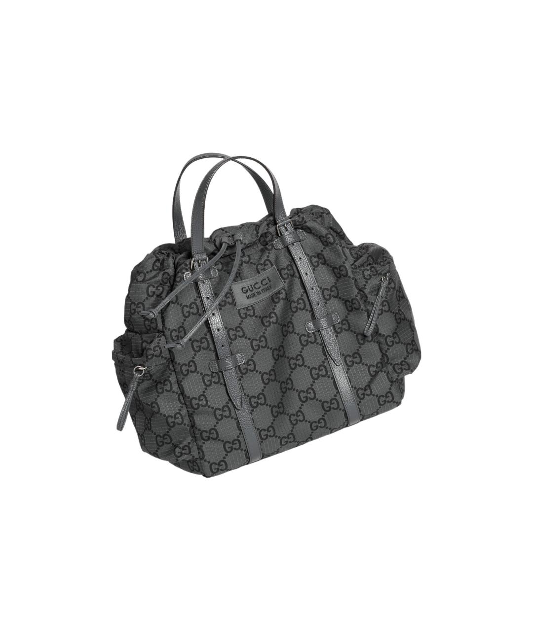 GUCCI Серая барсетка, фото 2