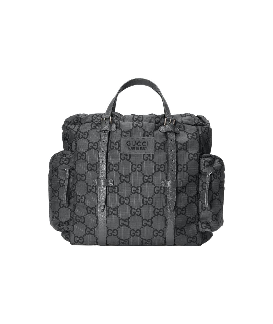 GUCCI Серая барсетка, фото 1