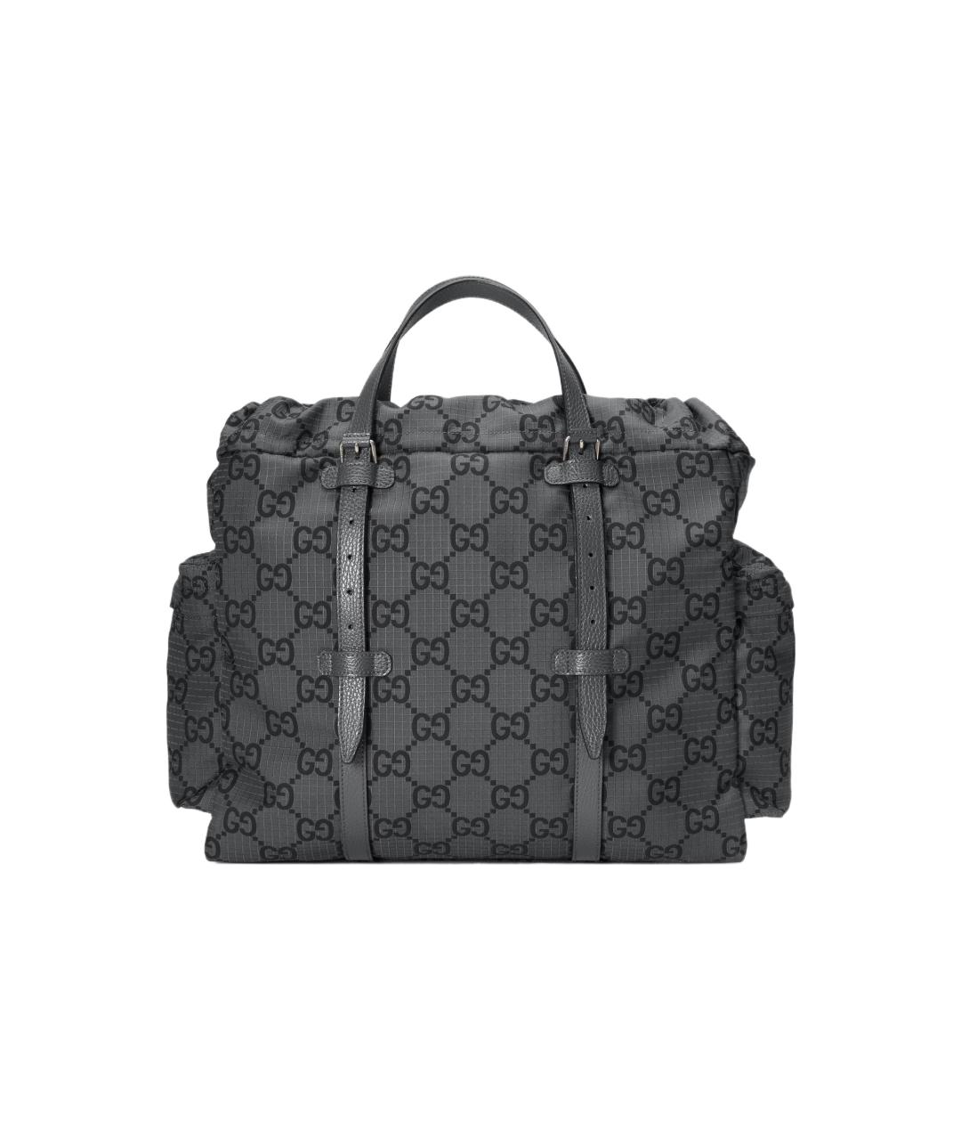 GUCCI Серая барсетка, фото 5